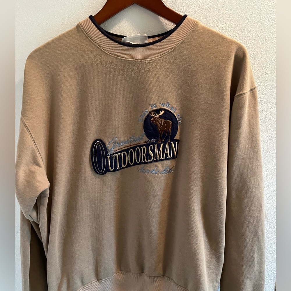 Vintage Embroidered Sweatshirt